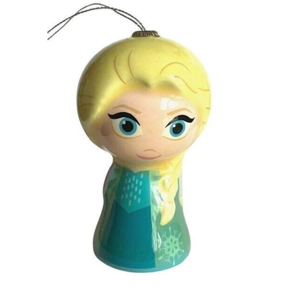 Hallmark Disney Frozen Elsa Christmas Tree Ornament Decoupage NEW Plastic - Picture 1 of 4